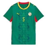 Senegal Idrissa Gueye #5 Bortatröja Dam VM 2026 Kortärmad
